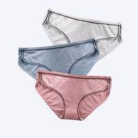 FallSweet 3 pcs/pack! Cotton Panties for Women  Plus Size Soft Briefs Sexy Lingerie Girl Underwear Female