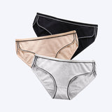 FallSweet 3 pcs/pack! Cotton Panties for Women  Plus Size Soft Briefs Sexy Lingerie Girl Underwear Female