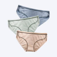 FallSweet 3 pcs/pack! Cotton Panties for Women  Plus Size Soft Briefs Sexy Lingerie Girl Underwear Female